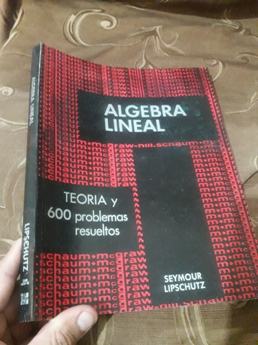 Libro Schaum Algebra Lineal Seymour