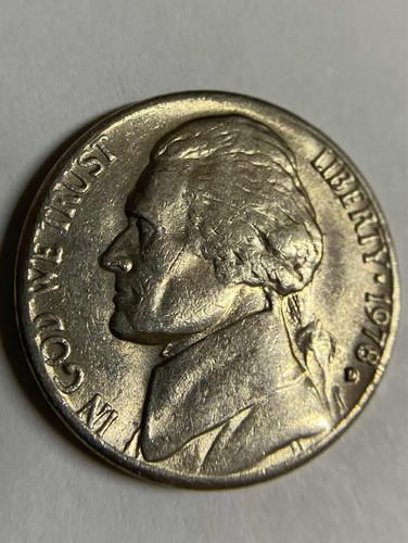 Moneda De 5 Centavos De Usa De 1978 Envio Gratis