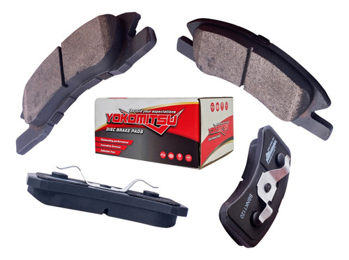 Kit Completo Balatas Delanteras Attitude 1.2 Mirage G4 2021