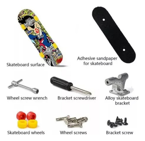 Zcv Mini Fingerboard Esportes Brinquedos Herramientas De 5