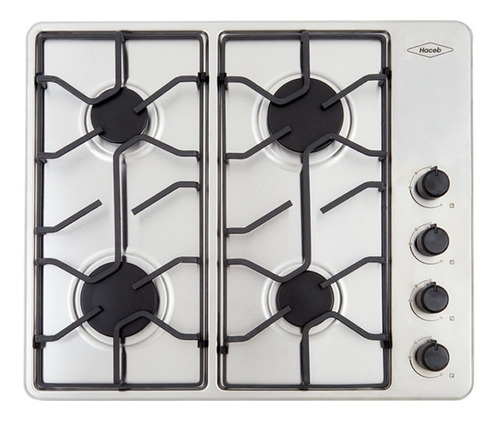 Estufa De Empotrar Tofu Inox 60x51 Cm Gas Natural Haceb 120V