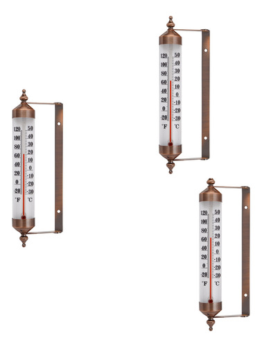 Termómetro Para Interiores/exteriores De Acero De Primera Ca