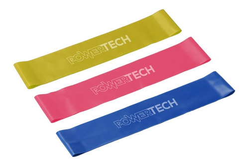 Set Bandas Elásticas X3 Powertech 0.30 0.40 0.50mm La Plata