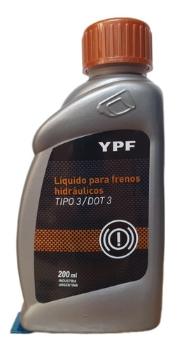 Ypf  Liquido Para Frenos Dot 3 X 500ml  - 1 Unidad