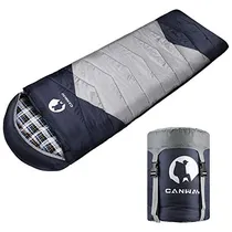 Comprar Saco De Dormir De Canway Con Saco De Compresión, Liviano E I