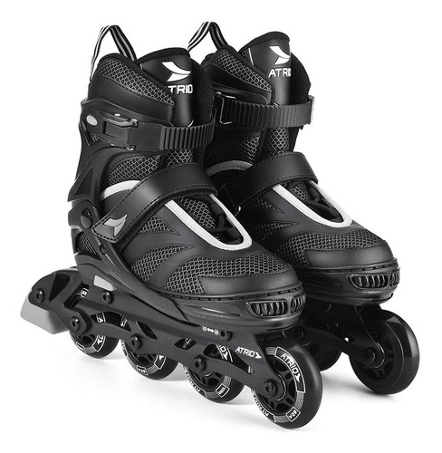 Imagem 1 de 1 de Patins Inline Regulavel Tam 37-40g Pt/am