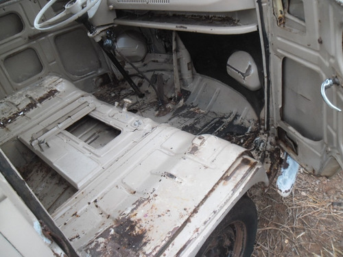 Kombi Vw Van Corujinha 1970 Funcionando Lisa De Lata P/ Rest