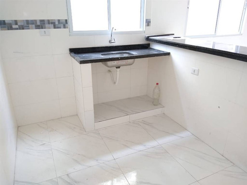 Imagem 8 de 13 de Apartamento Novo Em São Vicente, Com 2 Dorms, 1 Banheiro, Area De Serviço, Garagem, Ao Lado Do Vlt, Perto De Escolas, Ponto De Ônibus, Agende Sua Visita. - Hm3347