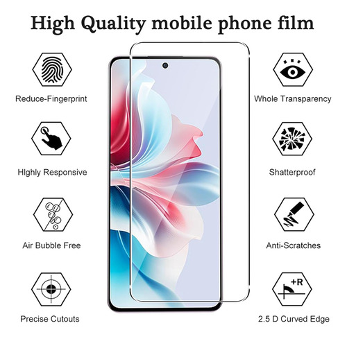 Funda Para Oppo Reno 11 F Uso Rudo Cámara Carcasa+mica Azul Oppo Reno 11f