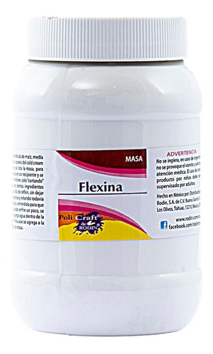 Flexina Policraft 500ml Adhesivo Porcelana Flexible Rodin