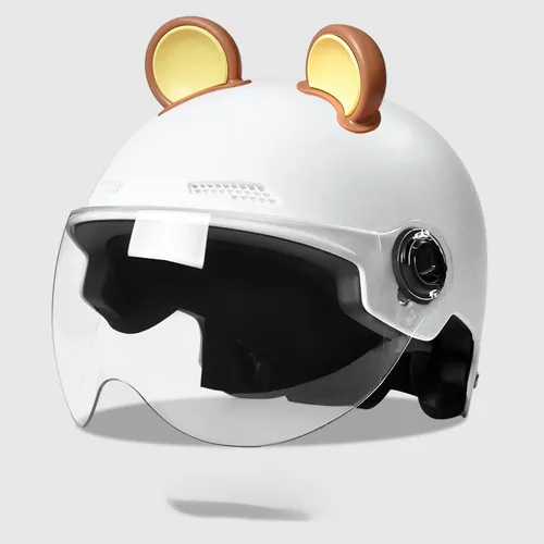 Casco moto mujer blanco sale