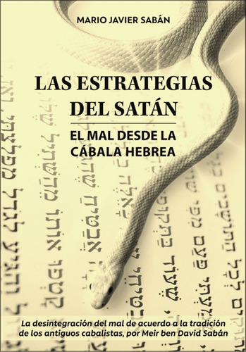 Las Estrategias De Satan - Mario Javier Saban - Libro Nuevo