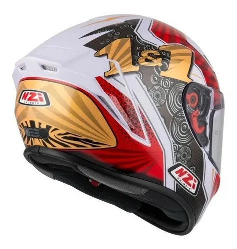 Casco Moto Nzi Integral Trendy Dama Mujer Hombre Sia++