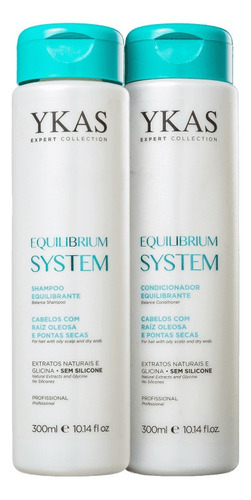 Ykas Equilibrium System Kit Pequeno Shampoo E Condicionador