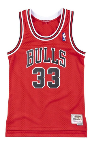 Mitchell And Ness Jersey Mujer Chicago Bulls Scottie Pippen