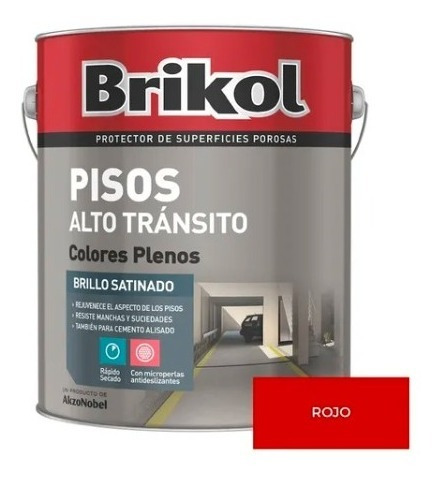 Brikol Pisos Alto Tránsito Antideslizante 1 L Coronado