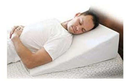 Almohada Triangular Ortopedica Antireflujo Espuma Memory