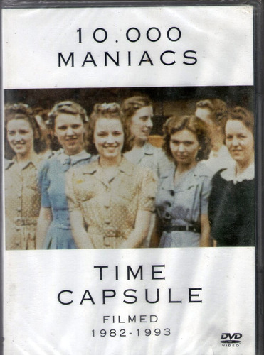 Dvd 10.000 Maniacs Time Capsule Filmed 1982-1993 