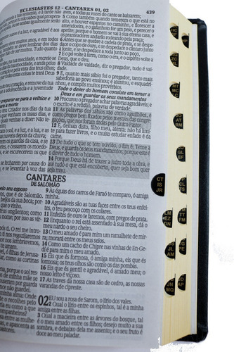 Bíblia Sagrada - Letra Gigante - Harpa - Corinhos - Presente