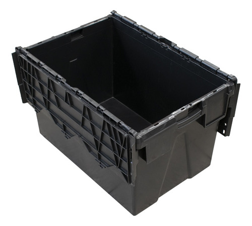 Kit 4 Caixas Com Tampa Agregada 65 Litros - Cores