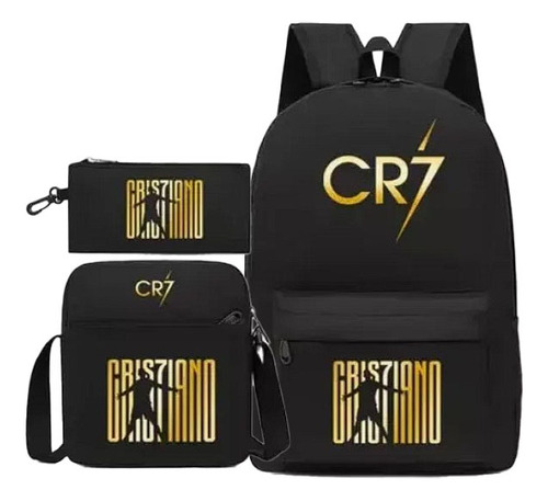 3 Mochilas De Cristiano Ronaldo Leyenda Dorada