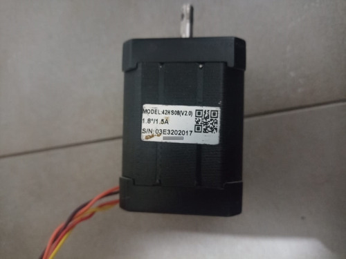 Motor Paso A Paso Nema 17 Alto Torque 70 Ncm - 7.1 Kgcm (Usado)