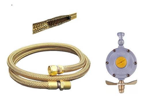 Regulador De Gas 506/10 C/ Flexivel 1m