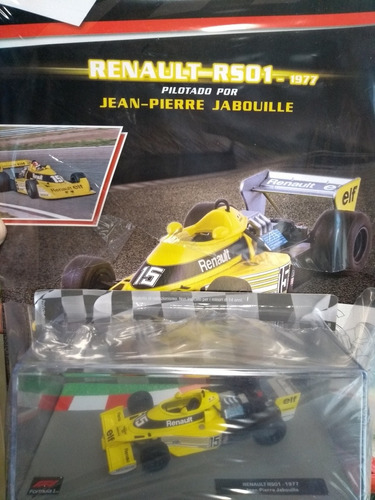 Colección F1, Num 81, Renault Rs01, J. P. Jabouille