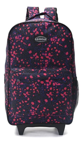 Mochila Carro 17 Goodpak Escolar Estampada Colegio Primaria