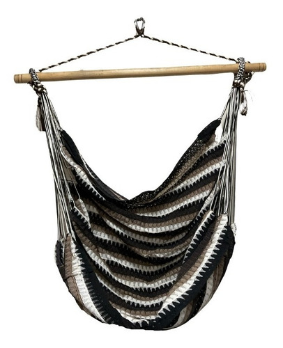 Imagen 2 de 4 de Silla Hamaca Columpio Yucateca Algodón