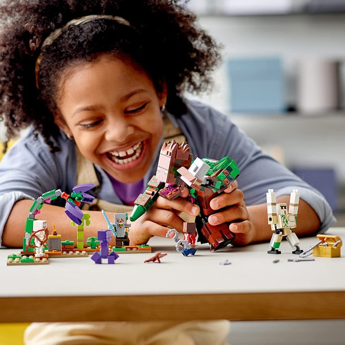 Imagen 6 de 10 de Lego Minecraft La Abominación De La Jungla 489 Pcs Bentancor