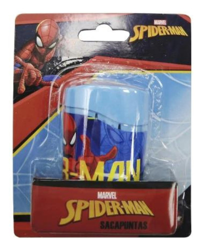 Sacapuntas Spiderman Con Depósito Y 2 Agujeros
