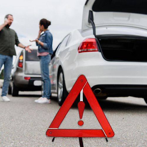 Señales De Advertencia Del Triángulo Del Coche Reflector Del