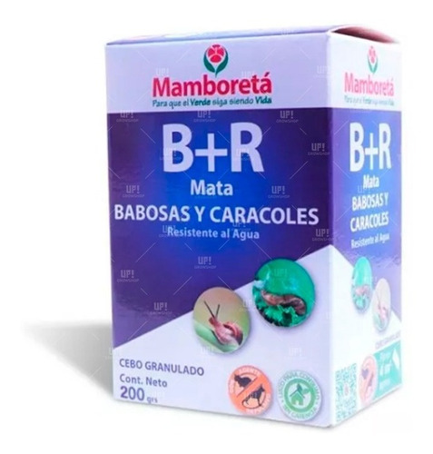 Mamboretá B+r Babosas Y Caracoles 200g - Up! Grow