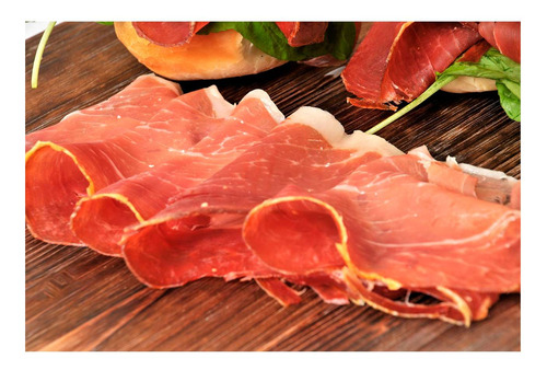 Vinilo 40x60cm Jamon Crudo Comidas Picada Fiambres M3