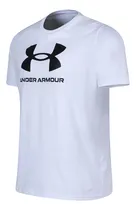 Comprar Remera Under Armour Sportstyle Logo Blanca Solo Deportes