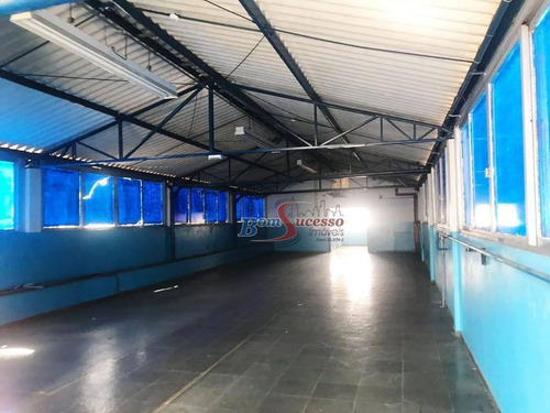 Imagem 12 de 20 de Galpão Para Alugar, 1200 M² Por R$ 13.000,00/mês - Vila Antonieta - São Paulo/sp - Ga0185