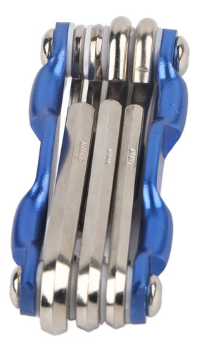 Set De Herramientas De Reparación 7 En 1 Blue Portable Multi