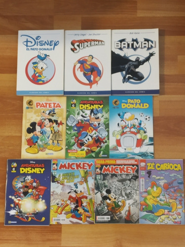 Cómics De Disney, Superman Y Batman, Varios En Portugués.