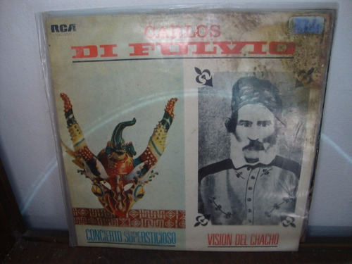 Vinilo Carlos Di Fulvio Concierto Supersticioso Vision De F2