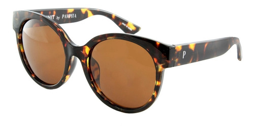 Anteojos Sol Infinit By Pampita Biarritz Carey Lente Marron