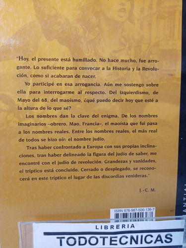 Imagen 2 de 4 de La Arrogancia Del Presente. Decada 1965-1975 Milner -mn