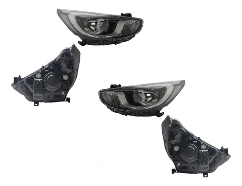 Par De 8pin Faros Attitude 2012-2013-2014 Opt