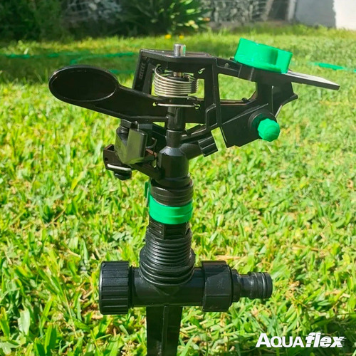 Imagen 4 de 7 de Cabezal Aspersor Impacto Riego Rosca Macho 1/2 Aquaflex