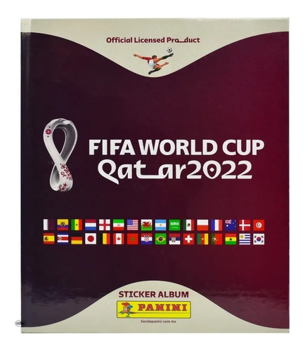 Álbum Pasta Dura Fifa World Cup Qatar 2022 Panini Personaje Fifa World 2022