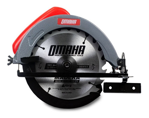 Sierra Circular Omaha 1250w 7-1/4'' 185mm Guia / Profesional