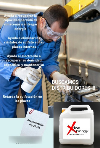 Aditivo Desulfatador De Baterías Para Montacargas (Usado)