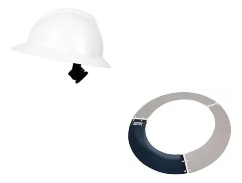 Visiera Parasole Per Casco Integrale - Cortina E Visiera - Bianco/Nero Taglia M