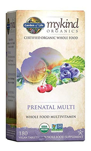Suplemento Multivitamínico Prenatal Orgánico Con Folato