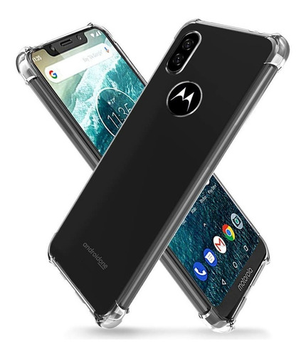 Estuche Antichoque Alpha Para Motorola Moto One (p30 Play)